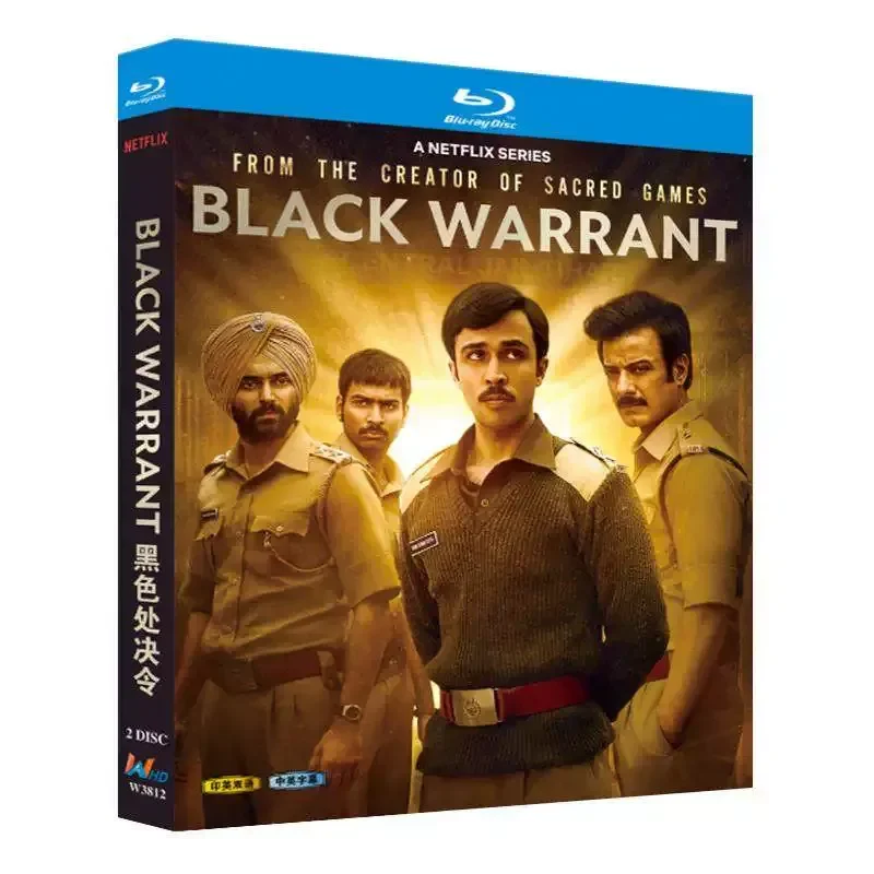

BD Blu-ray Disc Black Execution Order Indian Drama 1080p DVD Box Set with Chinese English Traditional and Japanese Subtitles