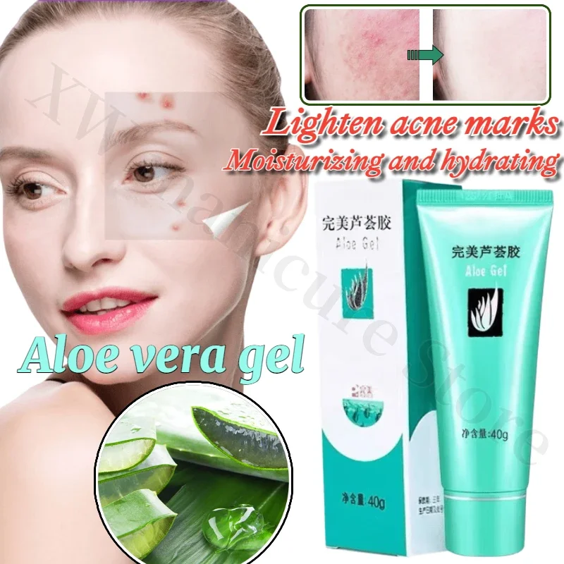 Natural Aloe Vera Gel Cream Soothing Moisturizing Repair Redness Plant Extract Skin Care Korean Skin Care Products