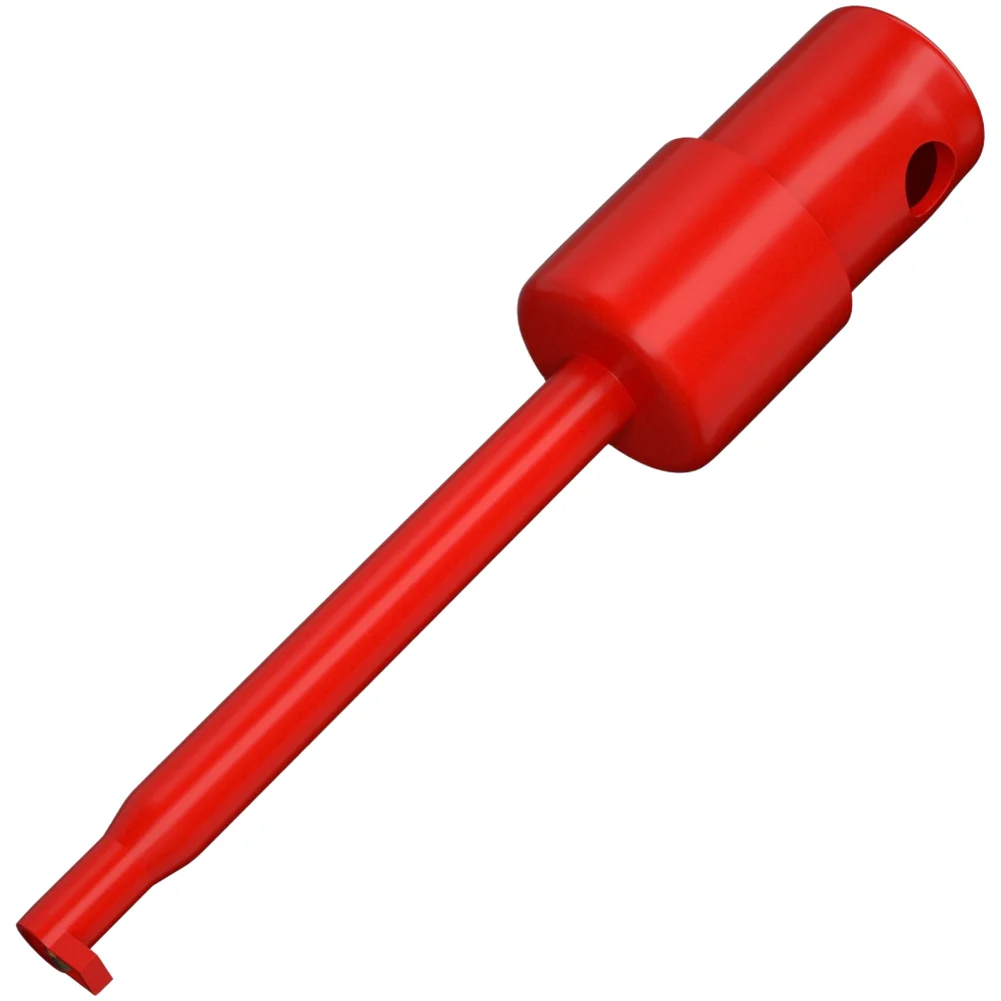 Test Hook Pack 5PCS Designed for Reliable Electrical Contact and Featuring Side Hole for Convenient Wire Management