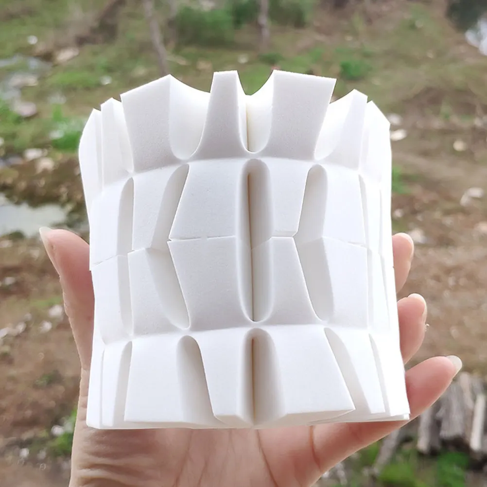 2 szt. Klinowe gąbeczki do makijażu do podkładu, różu, rozświetlacza, aplikatory, narzędzia do pudru do twarzy, gąbki kosmetyczne