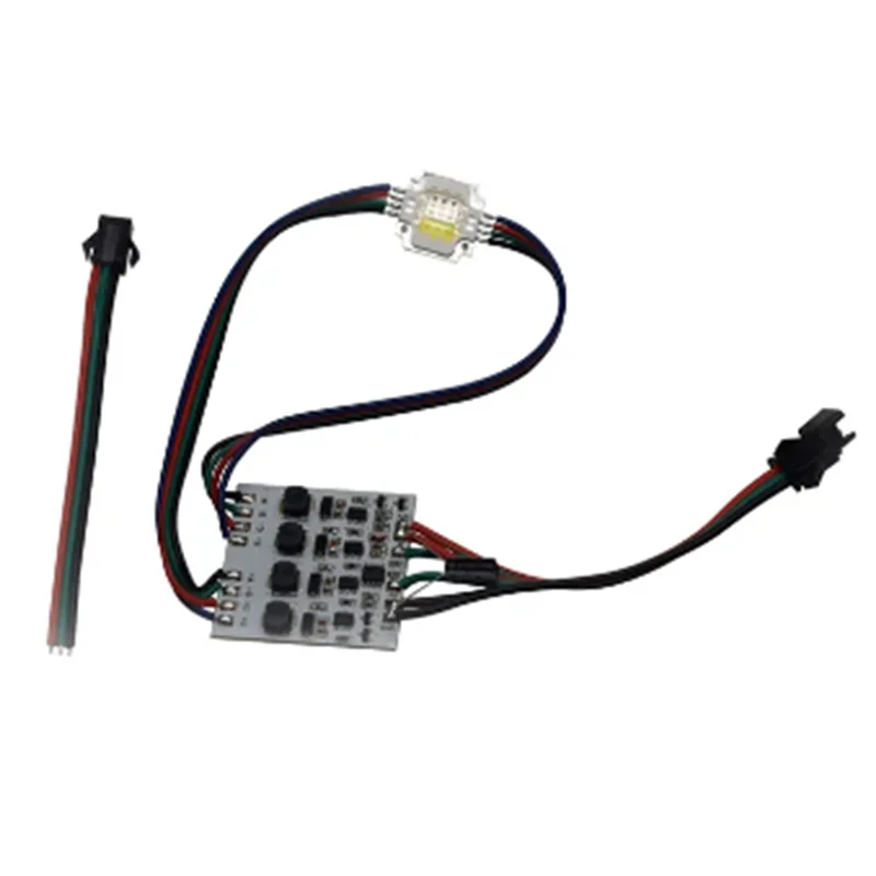 AB45 แอดเดรส UCS2904 12W RGBW พลังงานสูงพิกเซล LED โมดูลไฟ DC12V อินพุต RGBW ดิจิตอลไฟ LED สําหรับไฟน้ําท่วมทนทาน