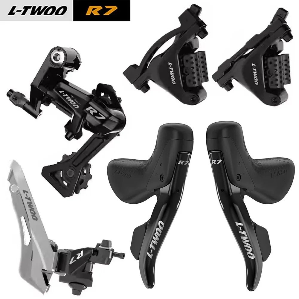 

L-TWOO R7 2x10 Speed Bicycle Manual Transmission Aluminum Alloy Hydraulic Disc Brake Gear Set