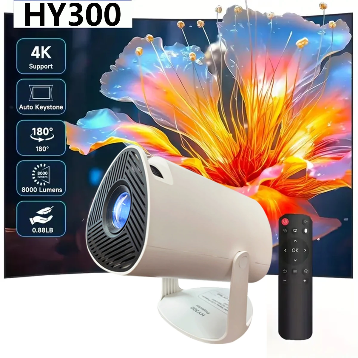HY300 Supports 4K, … - image