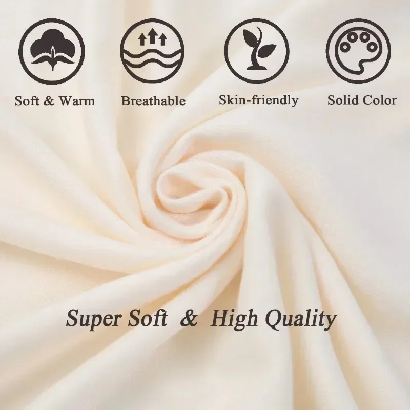 Luxury Brand White Color Pure Colour Cashmere Women Scarf Winter Warm Shawl Wraps Hijab Long Soft Female Foulard Fashion Scarves