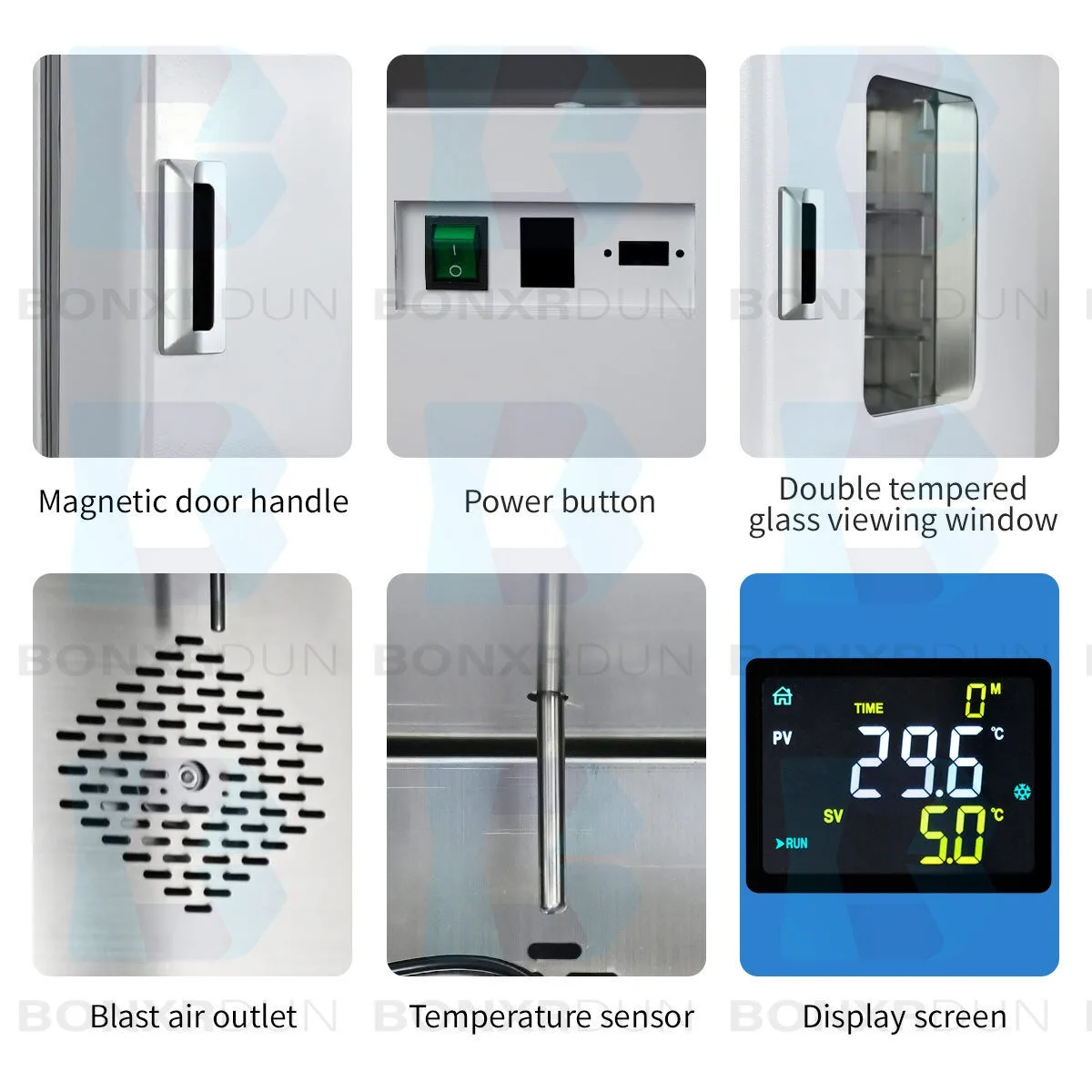 50L Laboratory Incubator Stainless Steel Intelligent Biochemical Incubator