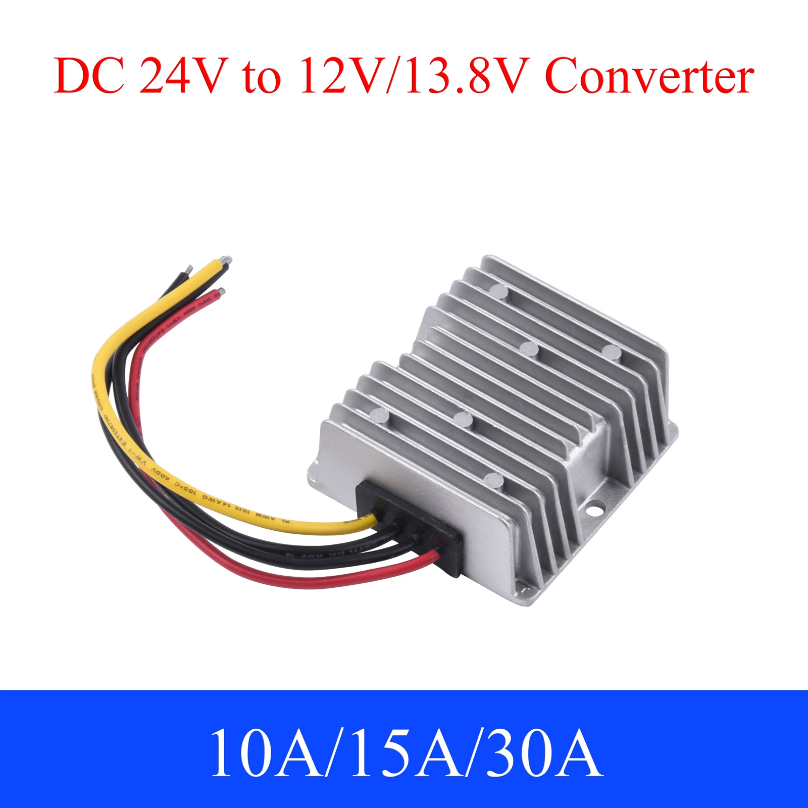 車両用DCコンバーターモジュール,電力変換器,10a,15a,30a,24v〜12v,13.8v