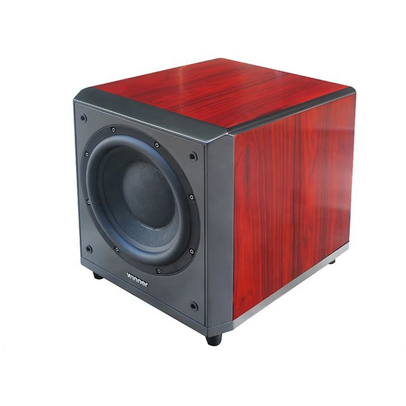 

Tonewinner 12 inch active subwoofer 450 W high power bass speakers double bass reflex design