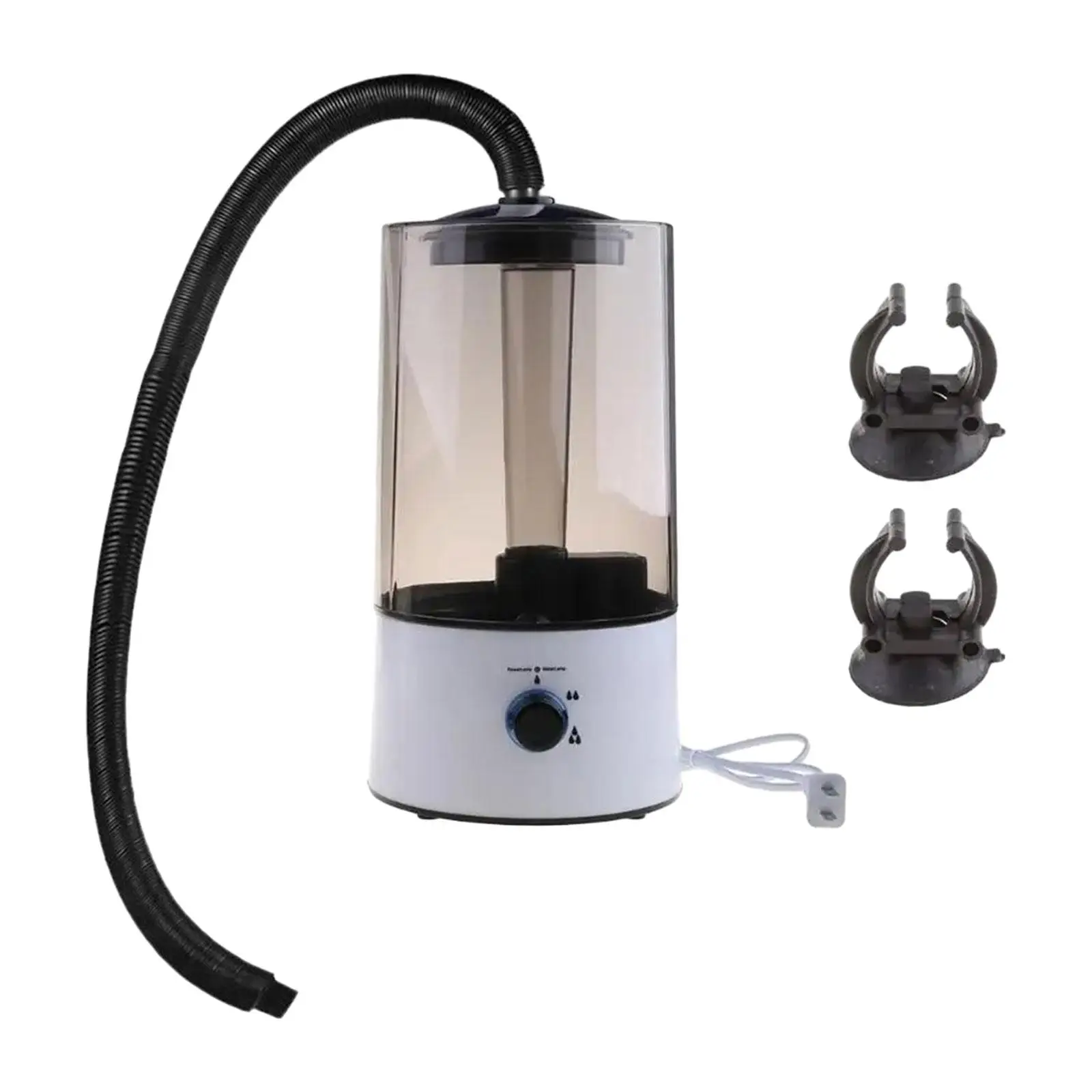 4L Reptile Humidifier Terrarium Fogger Professional for Top Fill Design Automatic Shutdown Prevents Dry Running Telescopic Hose