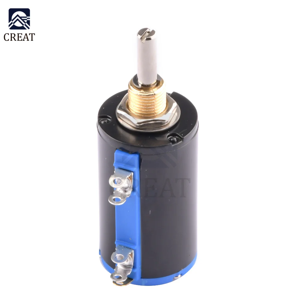 Zwart Precisie WXD3-13-2W Multi-Turn Draadgewonden Lineaire Potentiometers 10K Ohm Diy Kit Elektronische Pcb Board Module
