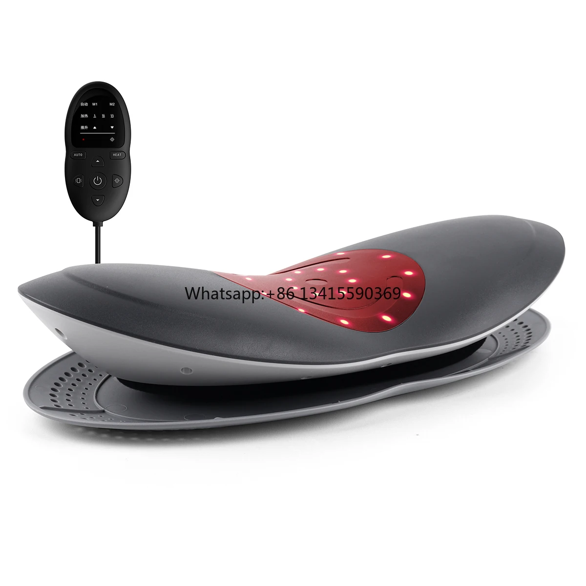 

Waist Vibration Massage Belt Outdoor Fitness Equipment and Back Shoulder Massager Muscle Stretcher