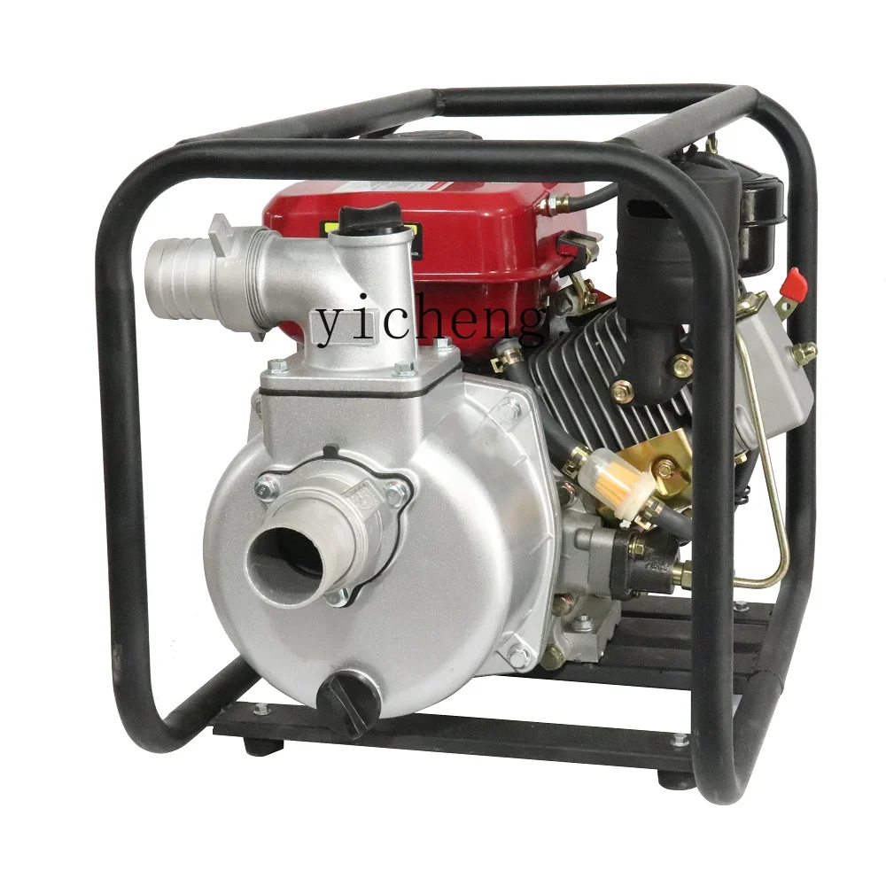 TQH Diesel Pump Engine Diesel Engine Water Pump Small Household Light Air Cooled Diesel Engine Water Pump High Head Large Flow