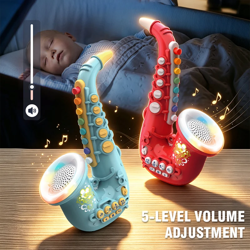 아이들이 직접 연주할 수 있는 장난감 색소폰, 음악 연 - Musical Instrument That You Blow Into 리뷰 및 가격