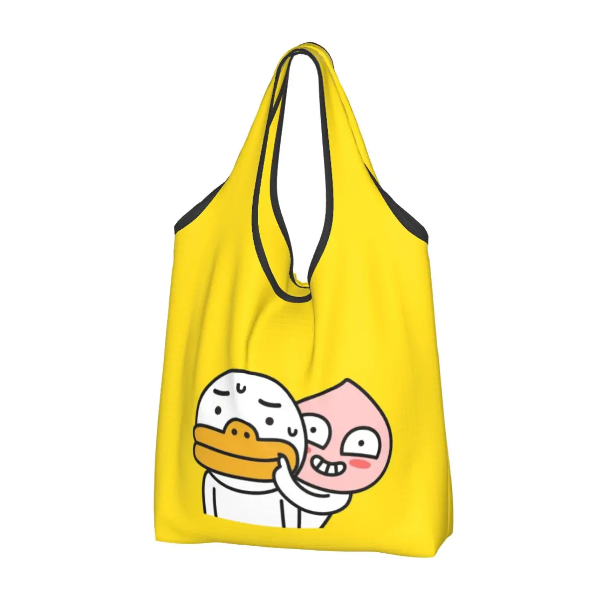 bolsa-de-compras-personalizada-k-kakaoed-tube-apeach-feminina-portatil-de-grande-capacidade-para-compras