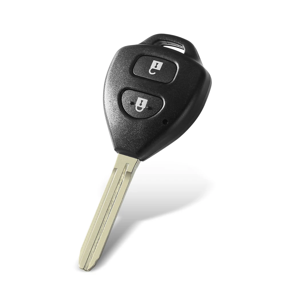 KEYYOU-Caso remoto chave do carro para Toyota, Camry 40, Corolla, Scion, RAV4, Avalon, Reiz 4Runner Key Shell, TOY43 lâmina, 2 botões, 3 botões, 4 botões