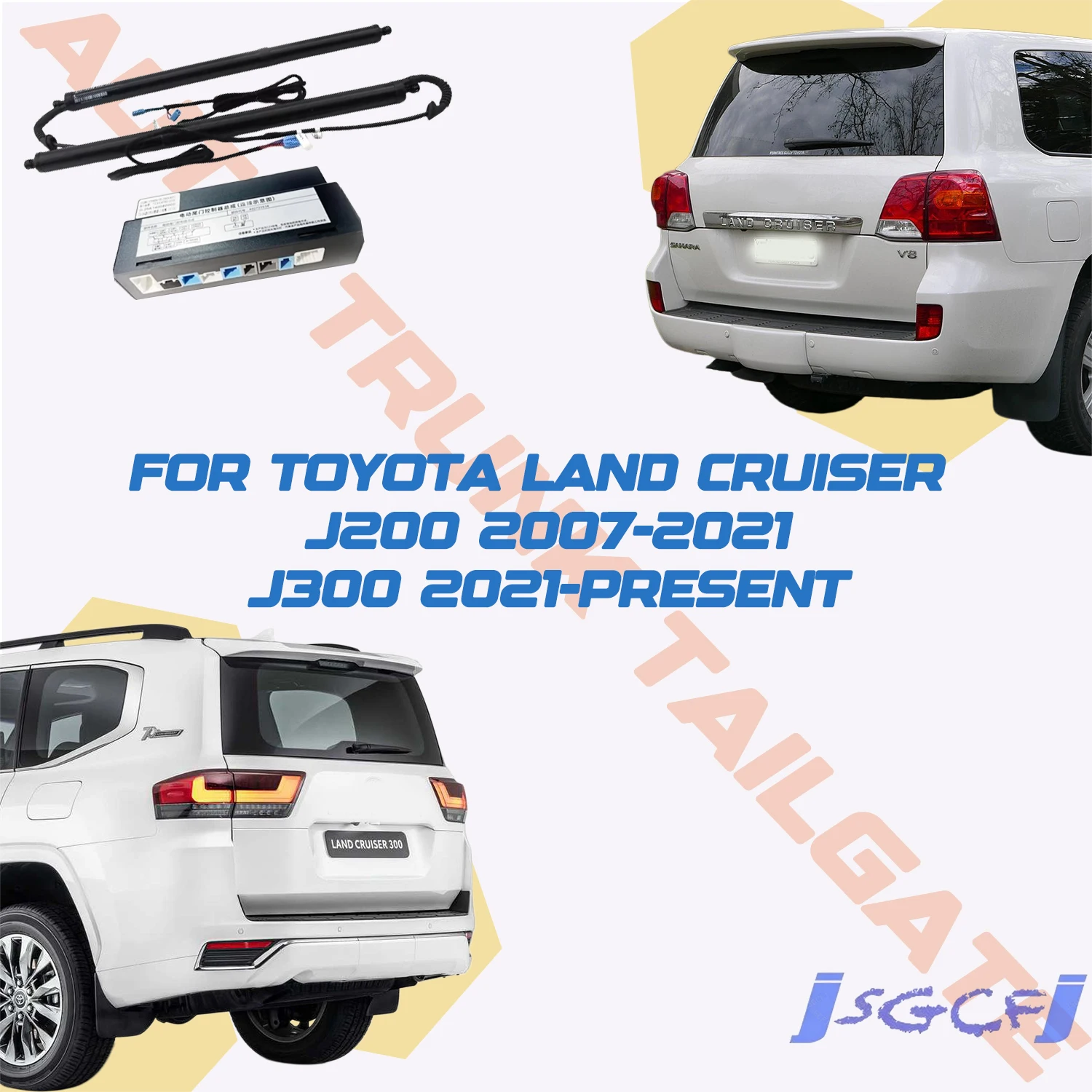 

For Toyota Land Cruiser J200/J300 2007-present Car Tailgate Electric Tail Gate Lift Prop Support Rear Door Liftgate Tools