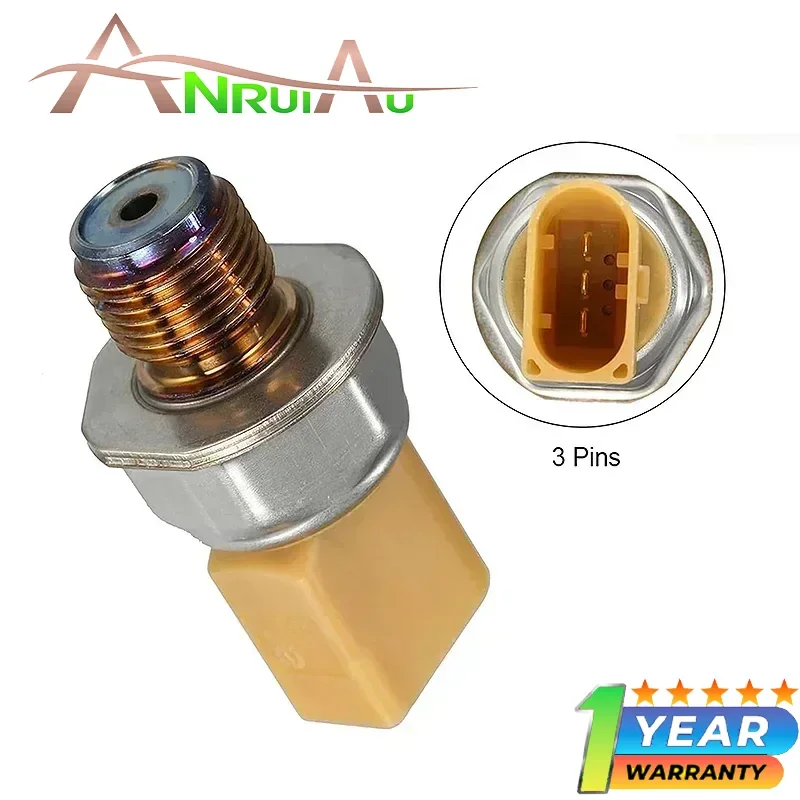 

Fuel Rail Pressure Sensor for AUDI SKODA VW GOLF SEAT 1.6 2.0 TDI Compatible with 03L906054
