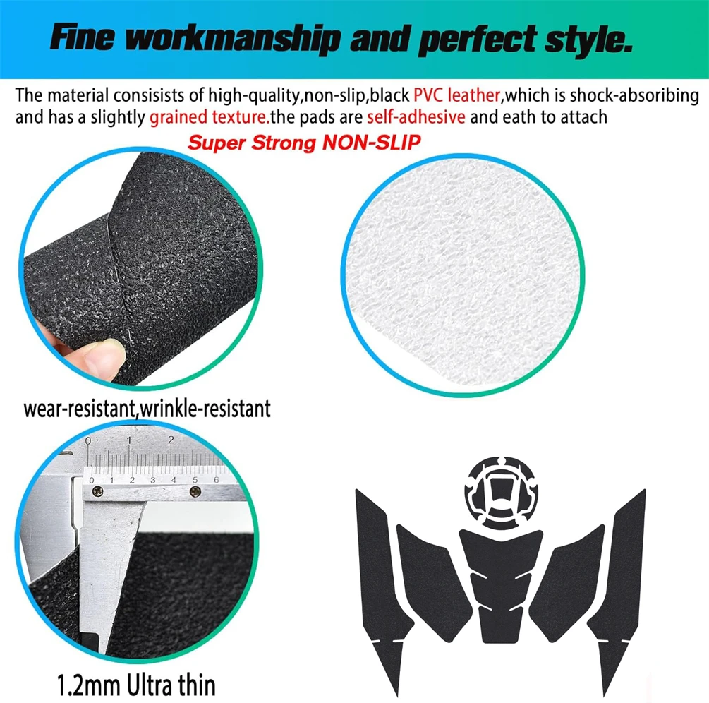 675SRR 675SR-R Tank Pad Stickers Gas Protector For CFMOTO 675 SR-R SRR 675SR R 2024 Motorcycle Kit Knee Gas Protection Stickers