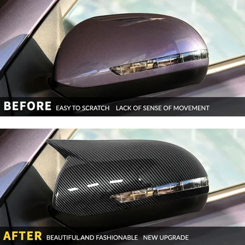 Imagen 2 del producto Cubierta de espejo retrovisor exterior para Kia Pegas 2011-2015 cubierta de espejo retrovisor lateral tapas de carcasa de espejo tapa