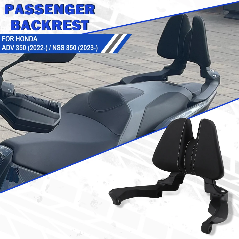 

For Honda X-ADV 350 2022- NSS 350 2023- Accessories Motorcycle Passenger Backrest Cushion Back Rest Pad New Rear Seat Backrest