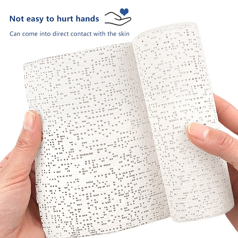 1 لفة الطبية كسر تثبيت الجص ضمادة يلقي العظام الشريط القماش الشاش الطوارئ العضلات الشريط الإسعافات الأولية واقية #6