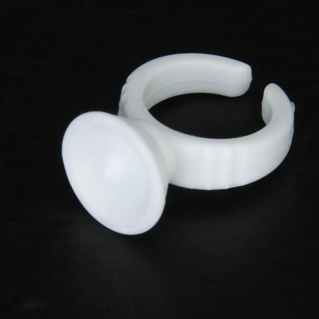 Plastic wegwerp wimperhouder ringlijm pallet wimperproducten voor wimperlifting verven en krultangset