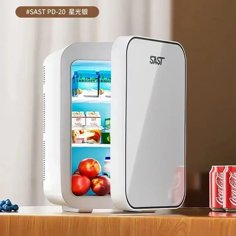 New mini car home refrigerator, freezer compartment, freezer compartment, dormitory, breast milk office