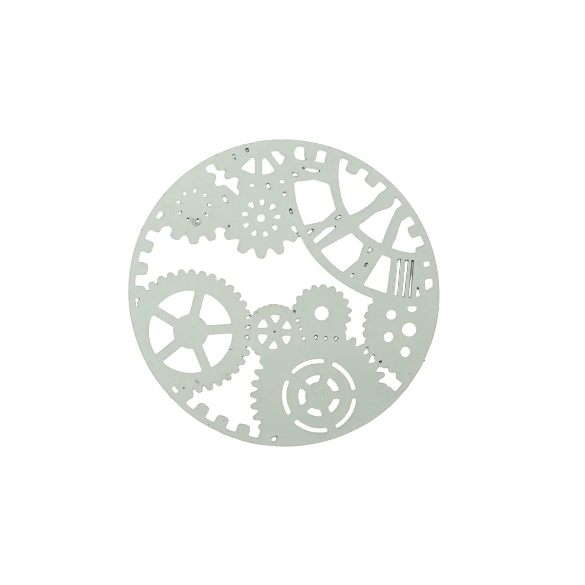 Steampunk Gears Pattern Card Cover Cutting Dies Scrapbooking Craft Paper Art Work Cutter Mold For Envelope Card Background