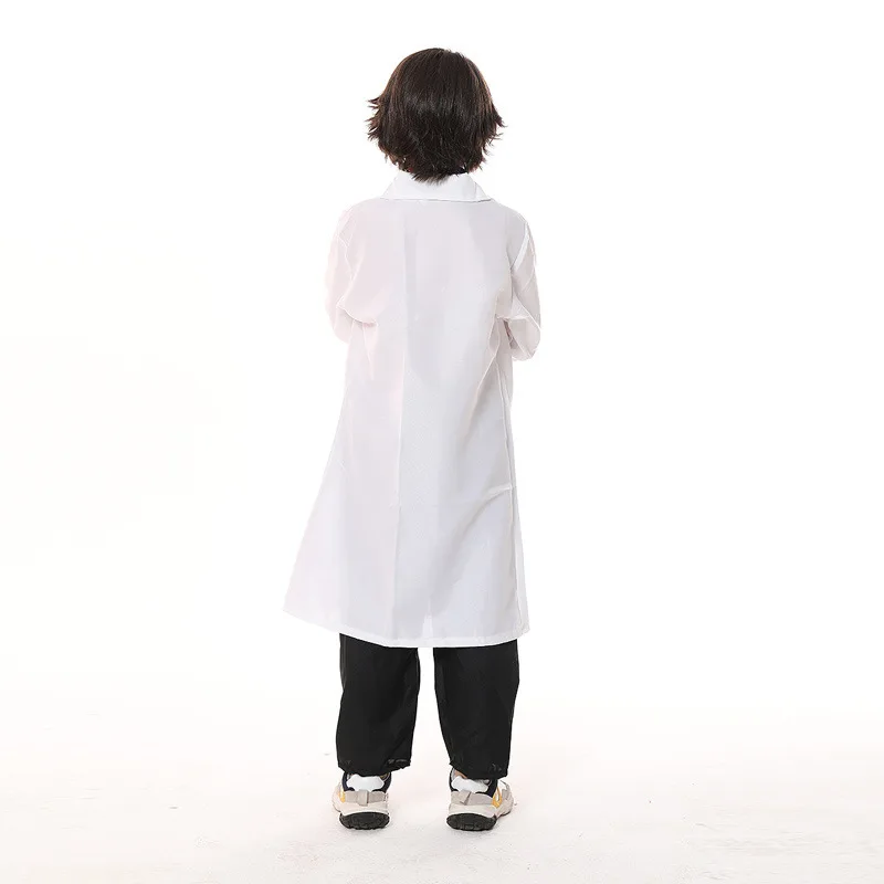 Doctor and Nurse Costume for Kindergarten Role-Playing Performance Outfits Pretend Play White Lab Coats Halloween view 4