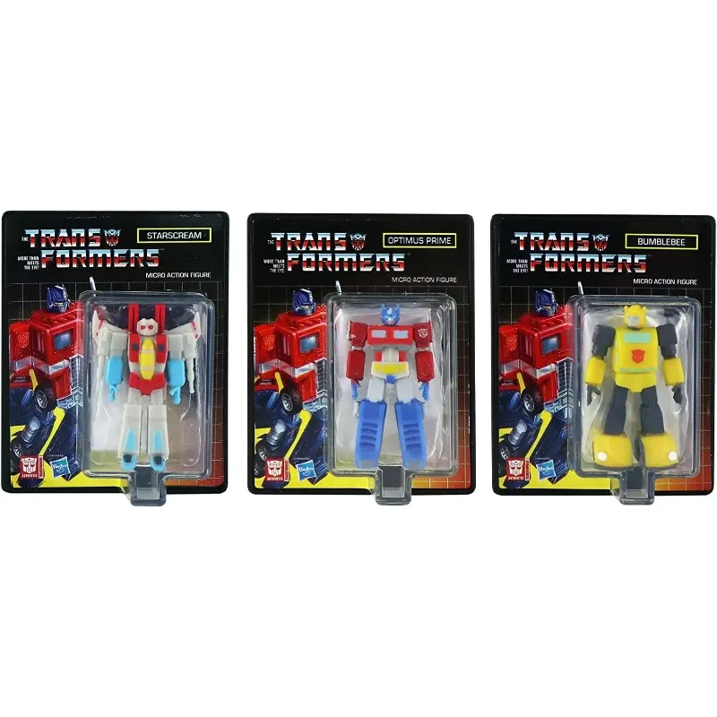 Hasbro Transformers Mini Action Figure Miniature Collection Super Impulse Smallest Bumblebee Starscream Optimus Prime Figurine