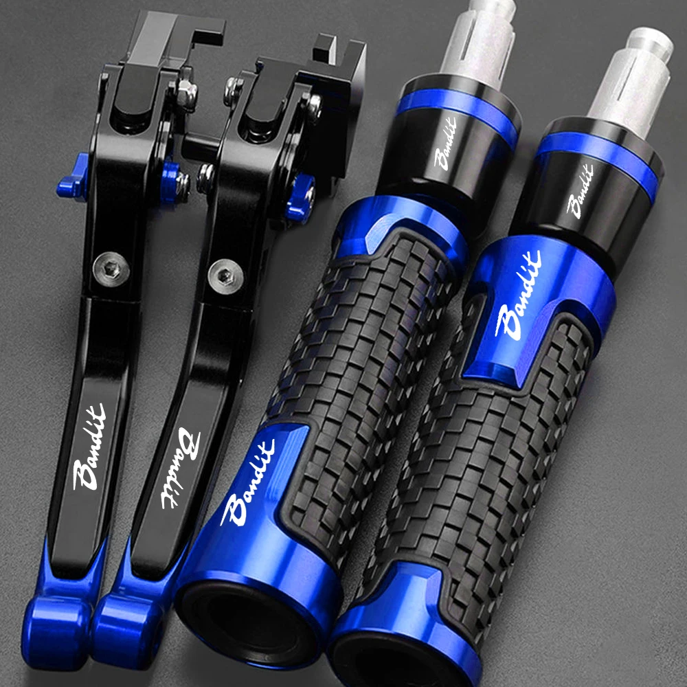 

Motorcycle Brake Handle Adjustable Brake Clutch Levers Handbar End Grips For Suzuki bandit GSF650 S/N BANDIT 650 650S 2007-2015