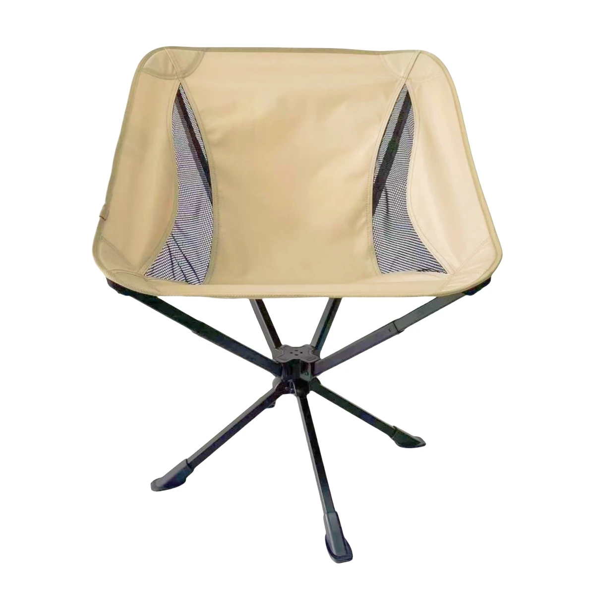 Lightweight Aluminum Oxford Cloth Chair Foldable Swivel Modern Design Outdoor Camping Beach Hiking Fishing Picnics Moon Chair view 3