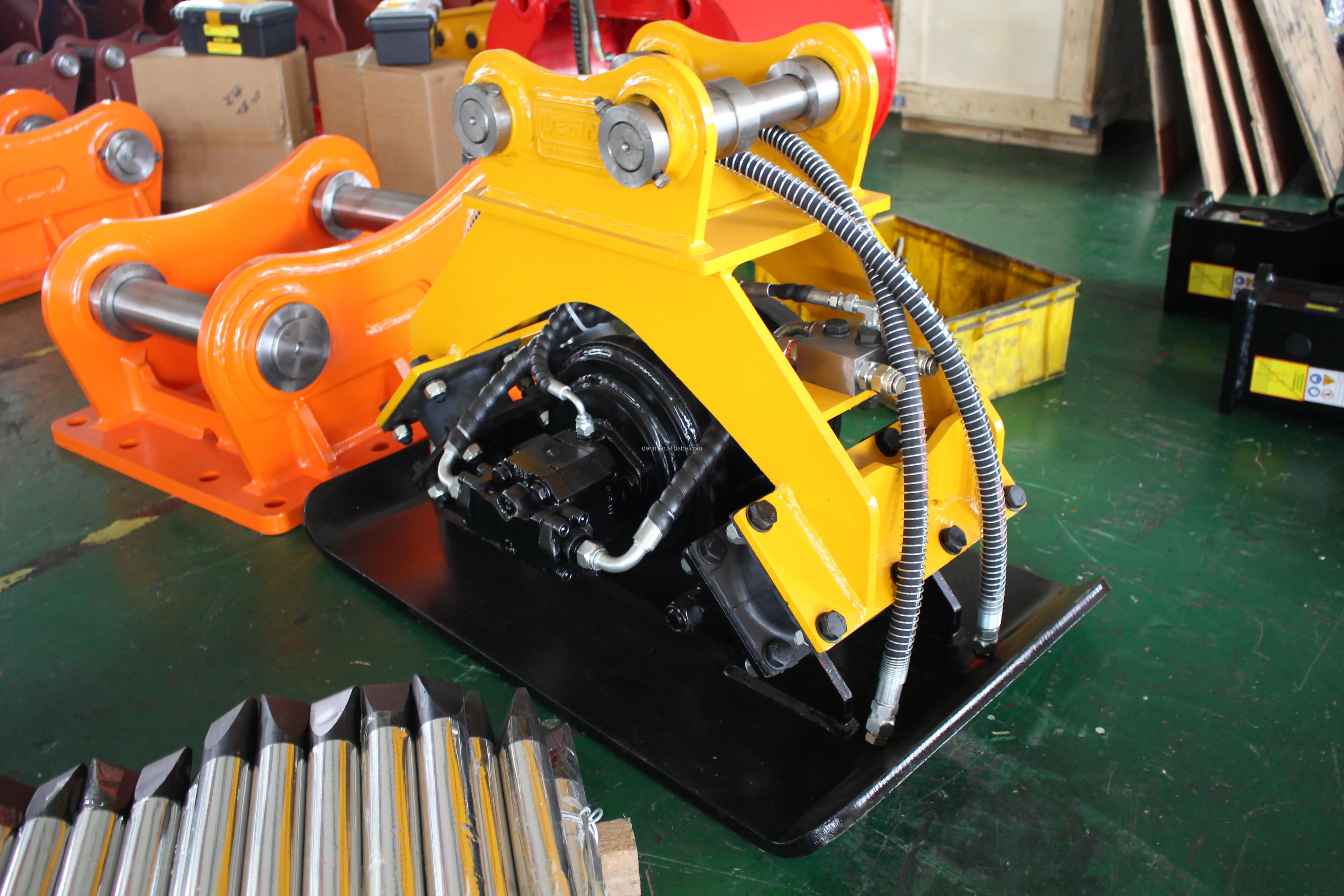 Oem المضغوط لوحة الهزاز الهيدر - مراجعة Plate Compactor Vibrator وسعره