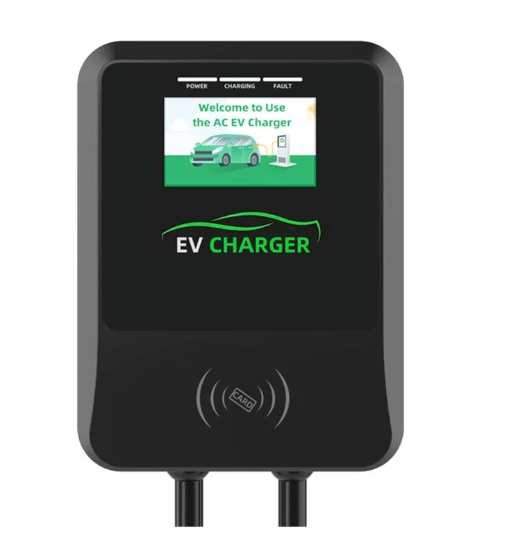 

EV Charger Factory Ocpp Type 2 32a 3 Phase 7kw 22kw Wallbox Fast Electric Charging Station EV Car Charger 4G