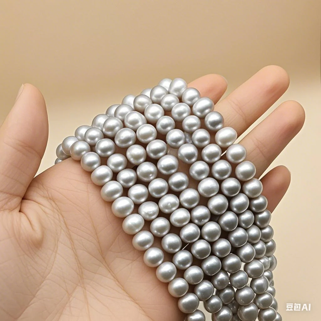 

Natural Freshwater Grey Coloe Culture Pearl Beads Loose Spacer Pearl Bead for Jewelry Making Diy Necklace Bracelet Gifts