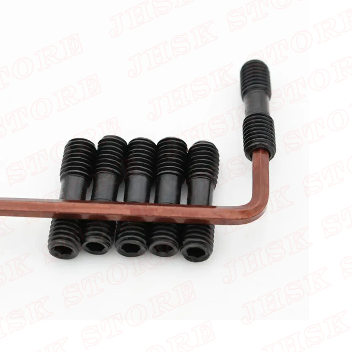 Parafuso de cabeça dupla mcs520 mcs620 mcs625 mcs830 parafuso hexágono interno para torno cnc