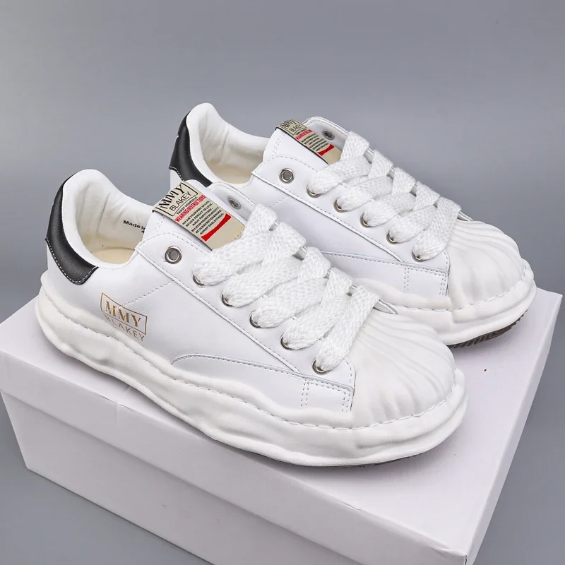 2024 Comfortable and Versatile Multi functional Thick Bottom White Shoes for Casual Sports Shoes