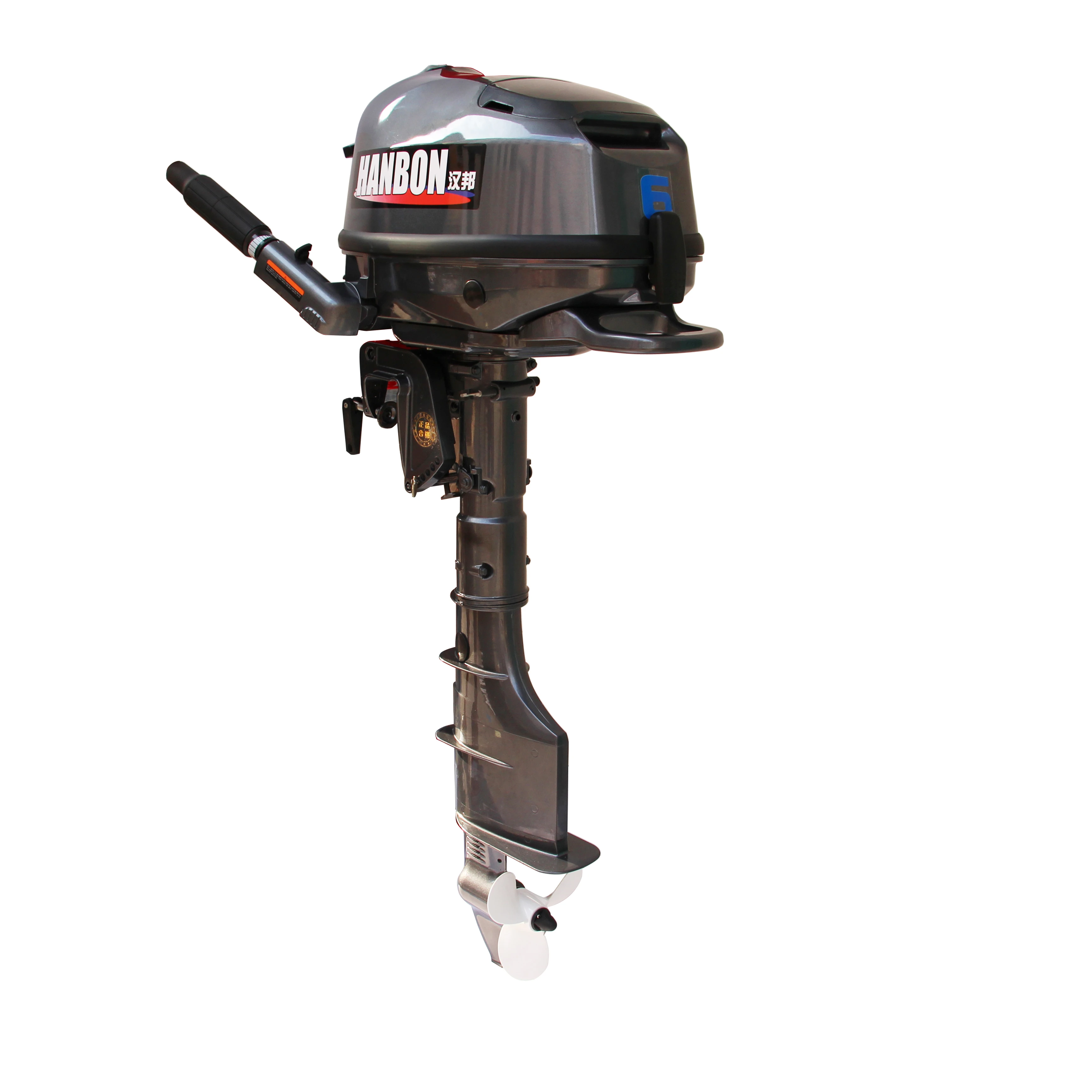 outboard motor 4 stroke motor fuera de borda 6hp engines for leisure in lake or river Hanbon brand