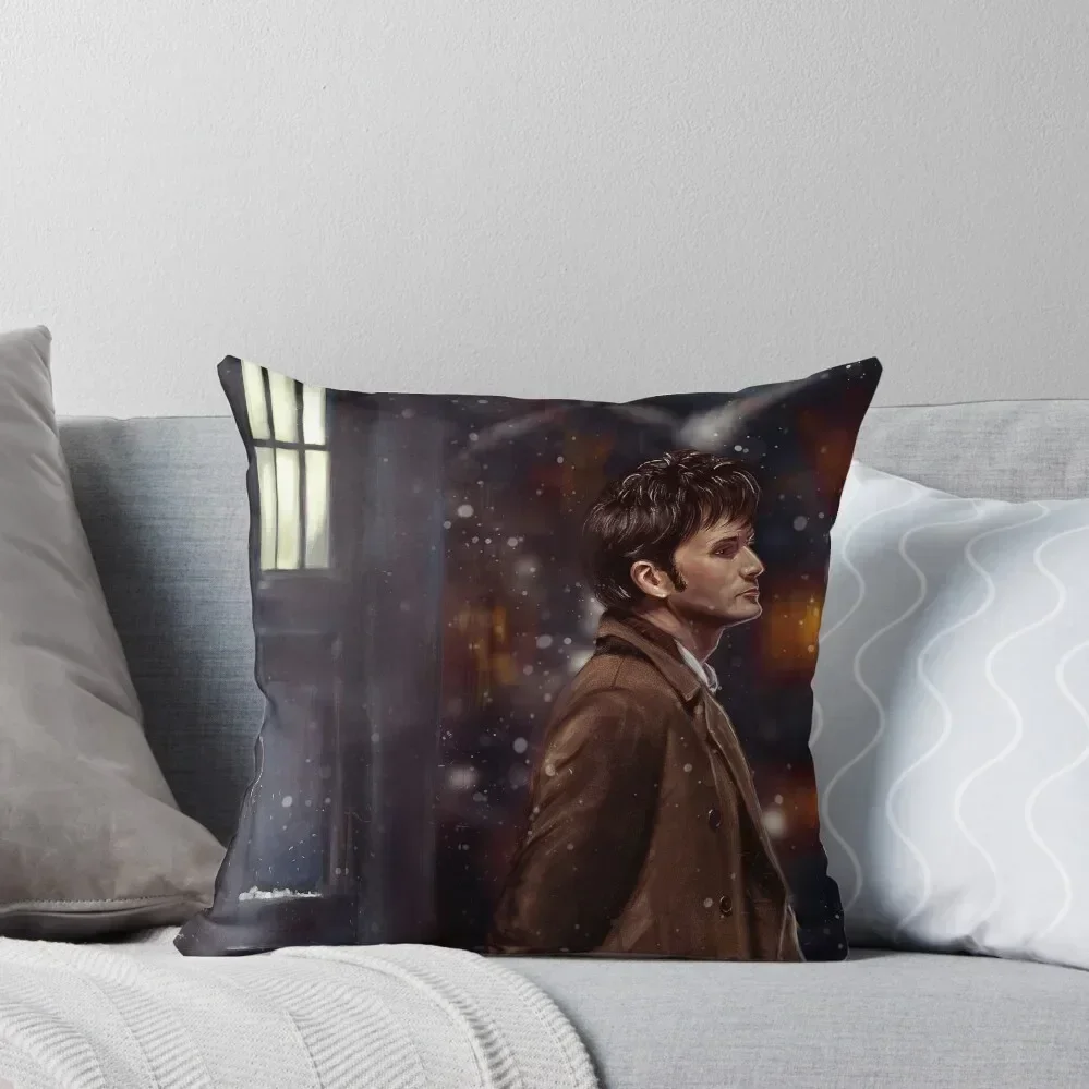 

Alone Throw Pillow pillows decor home Decorative Sofa Cushion Plaid Sofa Cushions Cover pillow