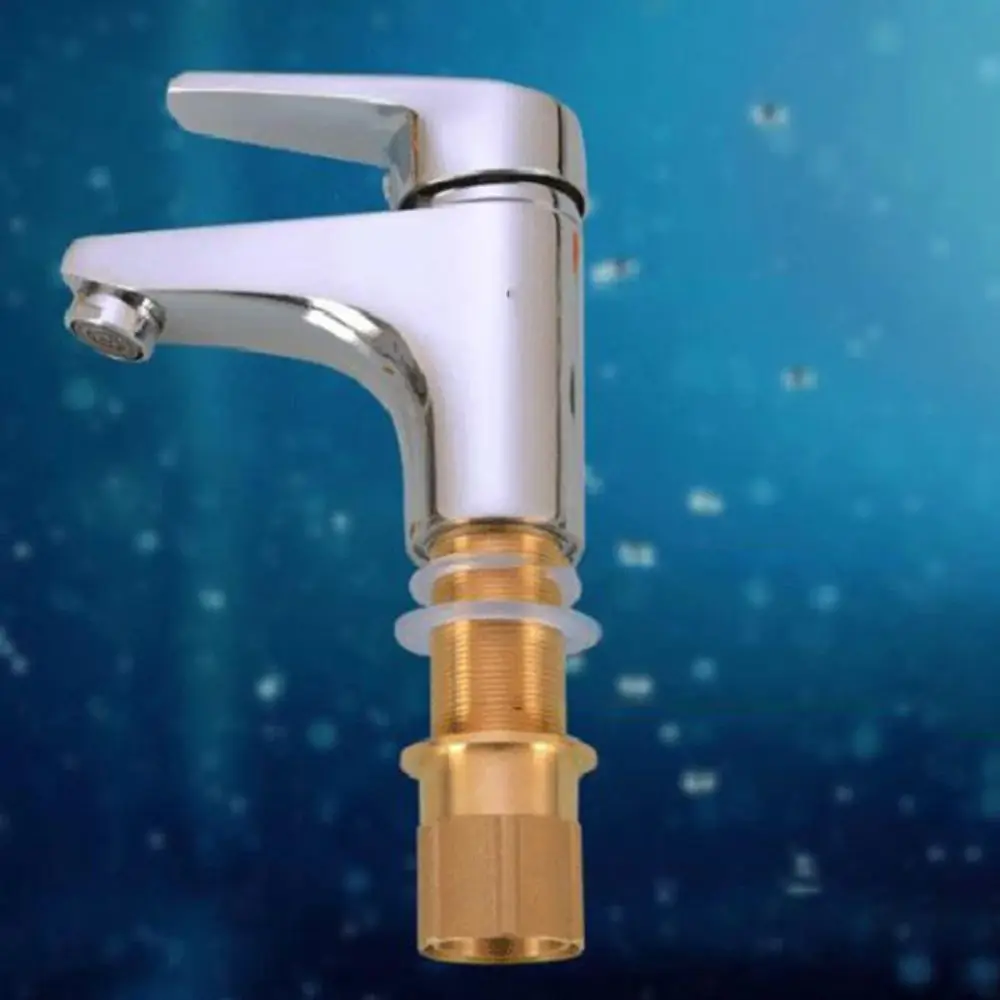 

Stainless Steel Faucet Fixed Foot Extension Nut Hot Cold Water Screw Nut 30 Plus Filament Tap Repair Nut Tap Repair