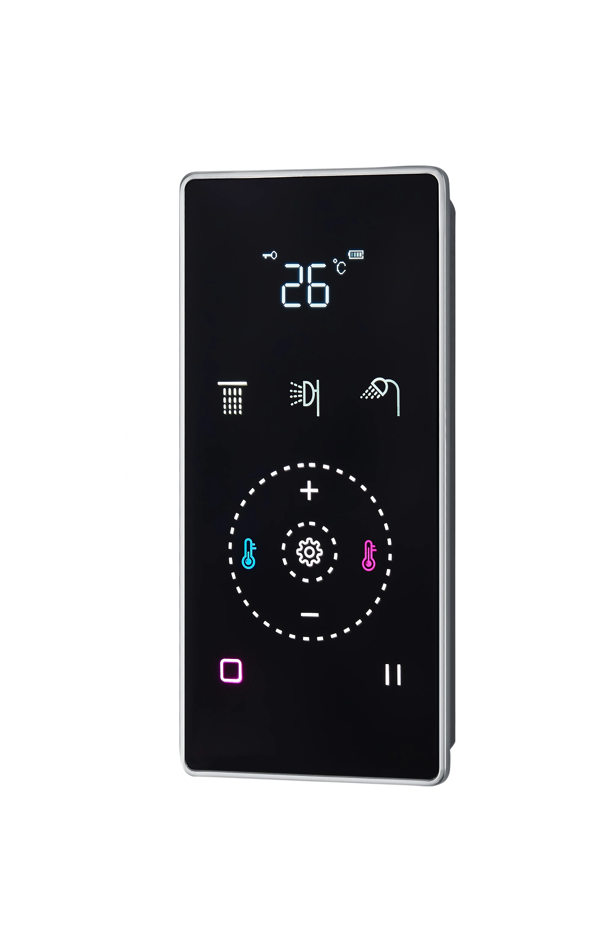 Sundream حوض الاستحمام الحنفية H206B1 ترموستات رقمي مرشحات رأس الدش وحدة تحكم الدش