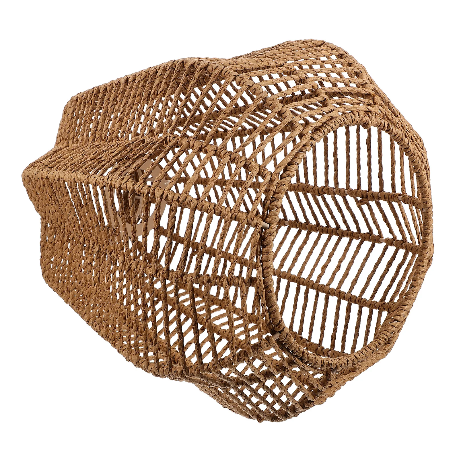 

Тканый абажур из ротанга для подвесного светильника, потолочный светильник, чехол в деревенском стиле, подвесной абажур, замена, декоративный