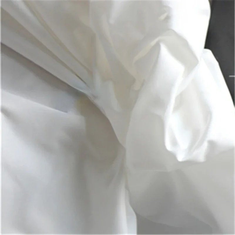 Black White Windproof Fabric for Diy Sewing Suit Windbreaker Jacket Fashion Clothing Wholesale By Meter Polyester Material