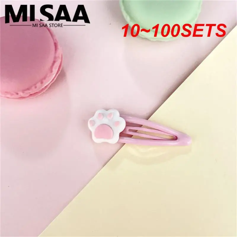 10~100SETS Duckbill Clip Unique Design Fashionable Charming Popular Sweet Best Selling Colorful Girl Hairpin Hairpin Bangs Clip