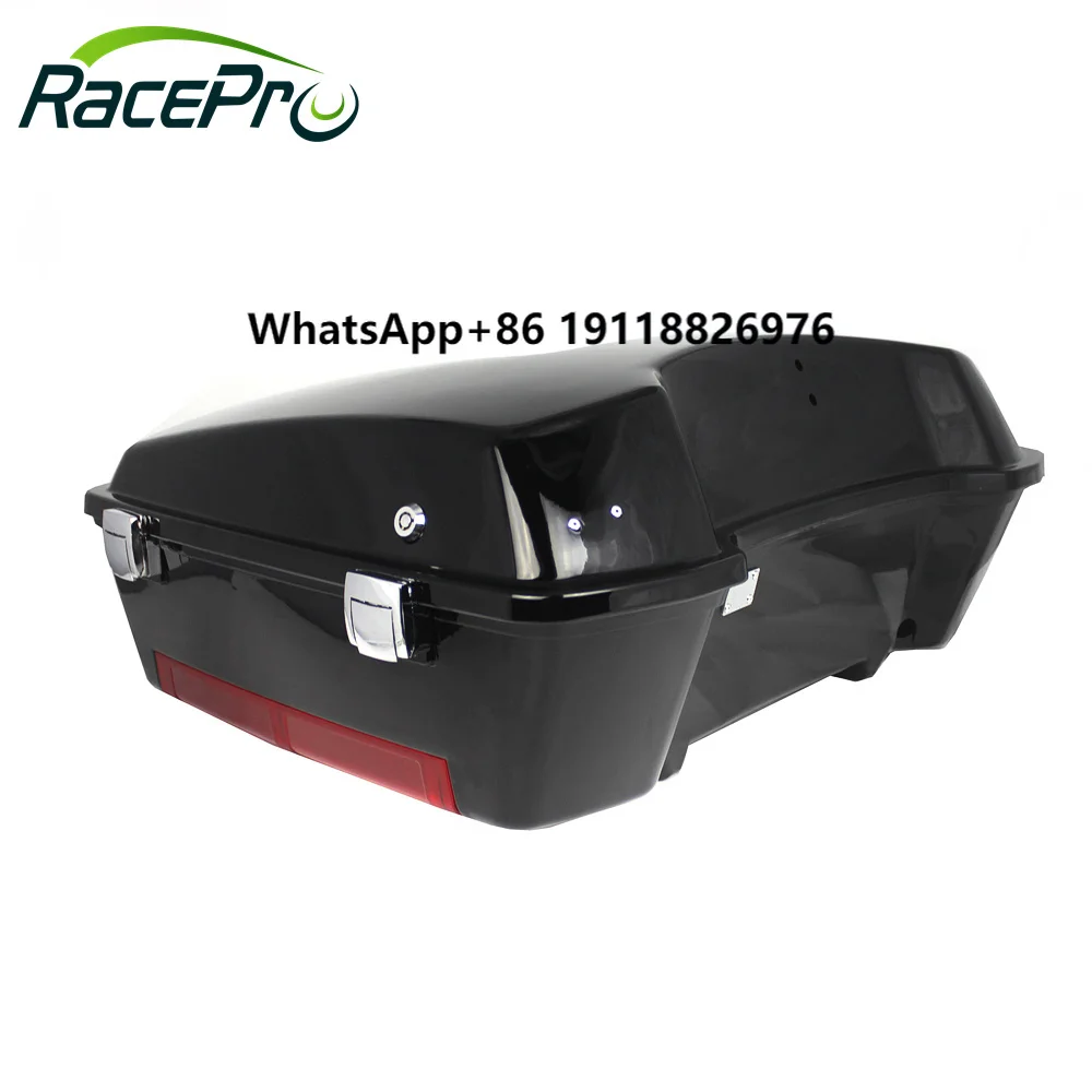 

Plastic King Tour Pak Trunk Motorcycle Tail Boxes Top Box Case for Touring 1997-2013
