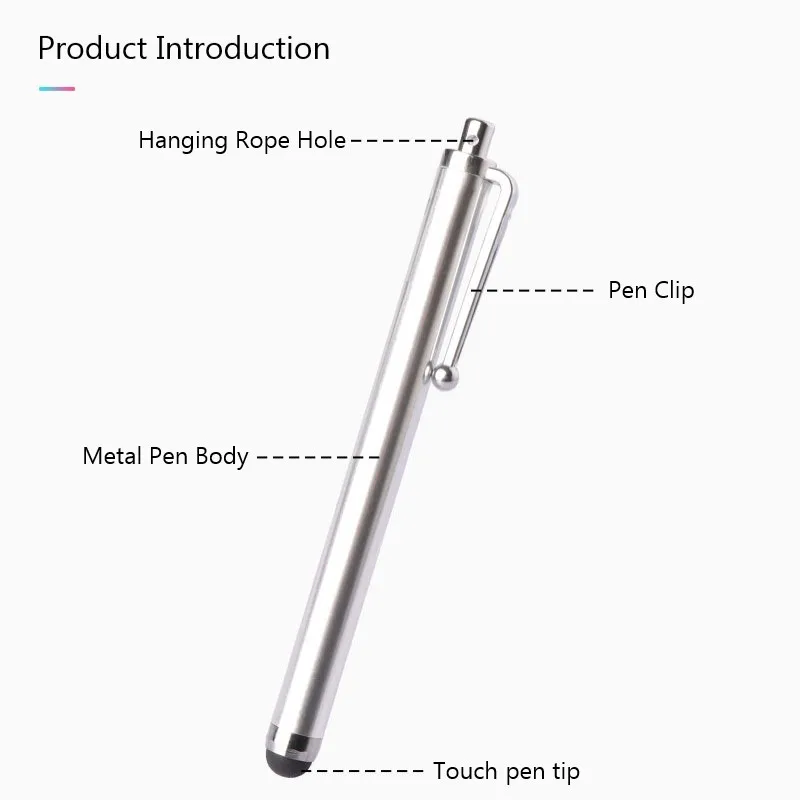 10 pçs caneta stylus para ipad apple lápis caneta de toque para android ios windows tablet telefone caneta para iphone huawei samsung xiaomi