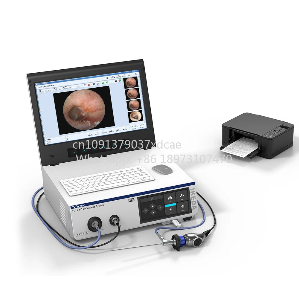 2026 New Electric 4K Camera Laparoscope Endoscopic Surgical Tower IPX8 Waterproof 80W LED Light 32/55