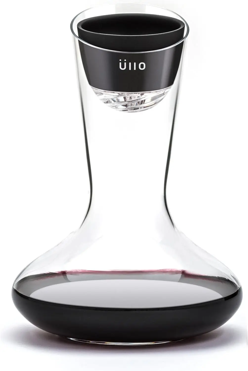 

Ullo Wine Purifier with Hand-Blown Decanter and 6 Sulfite Filters – Restores Natural Wine Purity