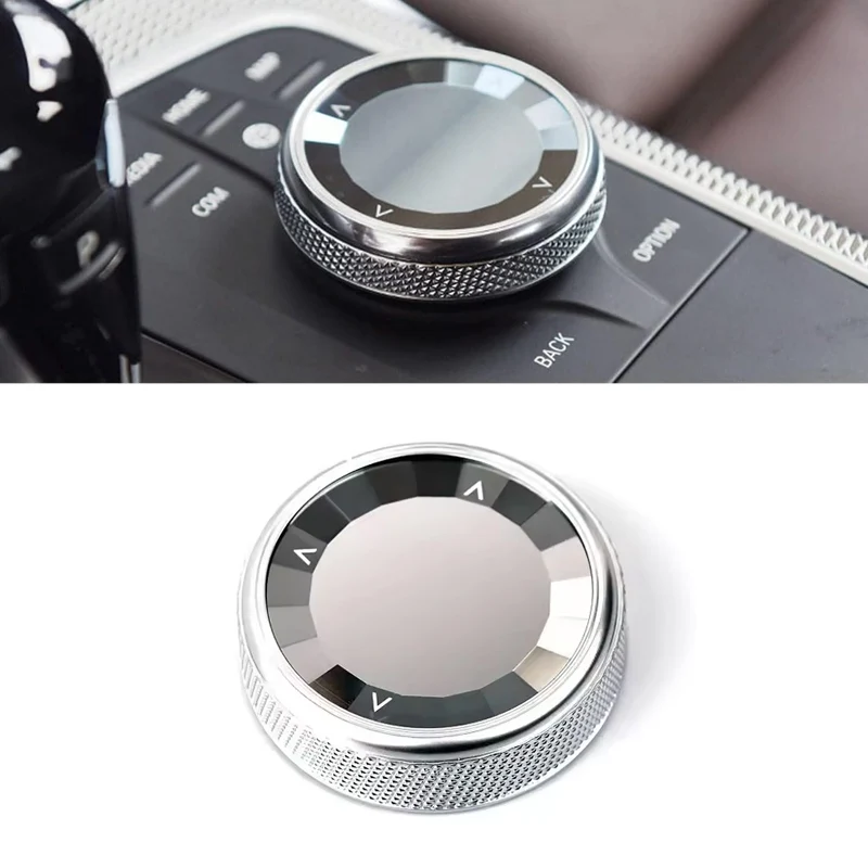 

Crystal Shift Knob Cover For BMW 1 3 5 Series E90 E60 Car Multimedia Crystal Knob Decorative Cover