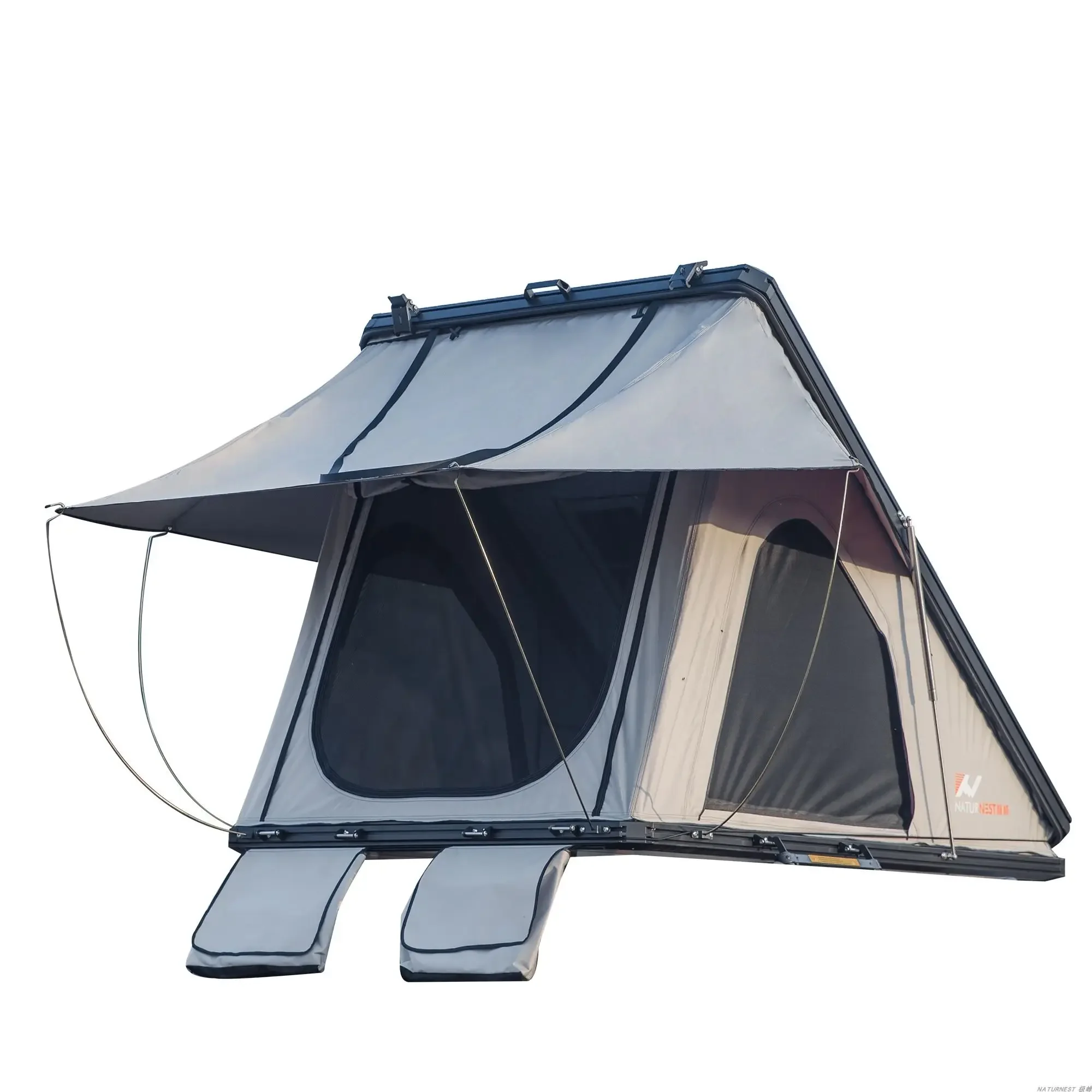 Tent Triangle Roof Tent Folding Hydraulic Automatic Opening Aluminum Alloy Hard Shell Outdoor