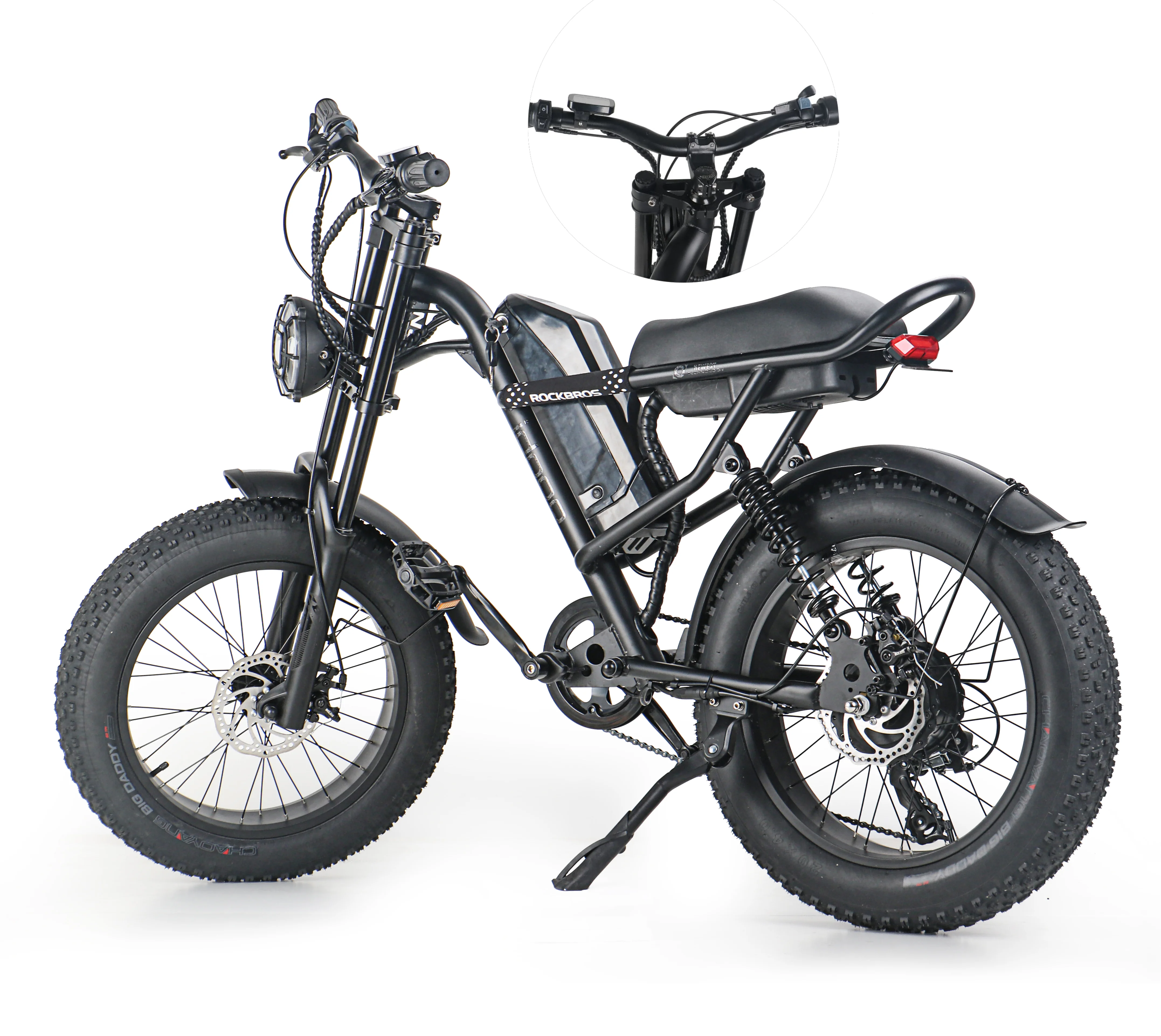 

EU STOCK 20 Inch Fat tire Electric Bike 48V 500W 45KM/H Bicycle Electric Bike Europe